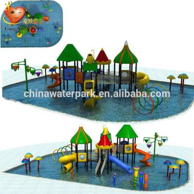 Factory prices supply Interactive house swimming  pool slide fiberglass slide