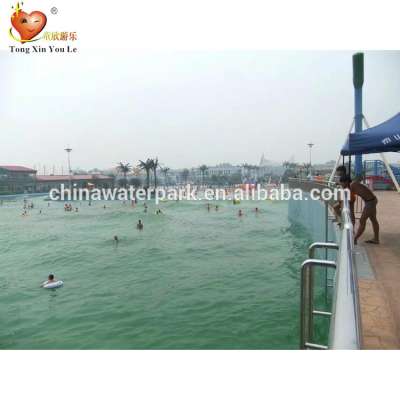 Outdoor wave pool machine,interesting aqua park equipment