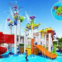 Attraction and High Quality Fiberglass Water park equipment water house